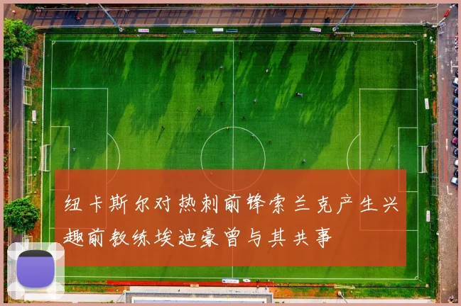 纽卡斯尔对热刺前锋索兰克产生兴趣前教练埃迪豪曾与其共事