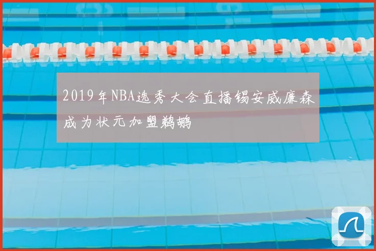 2019年NBA选秀大会直播锡安威廉森成为状元加盟鹈鹕