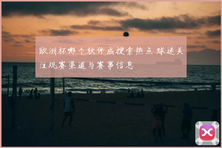 欧洲杯哪个软件成搜索热点 球迷关注观赛渠道与赛事信息